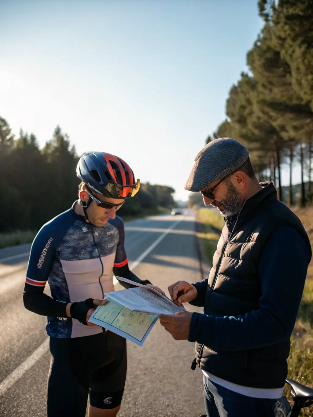 A professional cycling coach providing personalized training advice to a member of VCSA VELO CLUB SANSAC ARPAJON, focusing on improving their cycling technique and endurance.